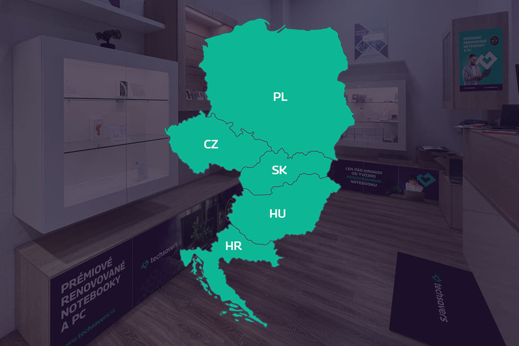 Odborná prodejní místa v pěti zemích