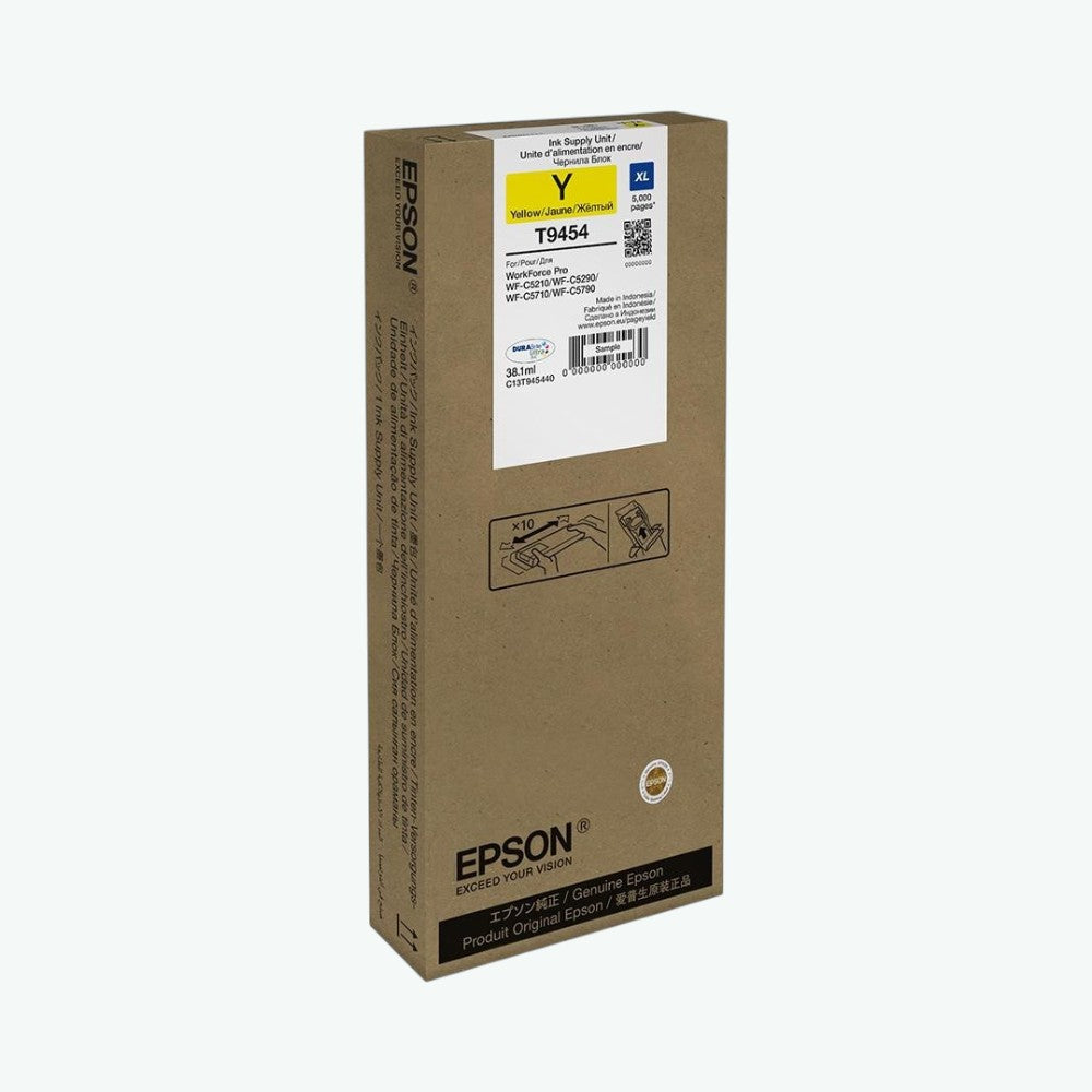 Originálna kazeta EPSON WorkForce WF-C5210,C5290,C5710,C5790 yellow XL
(5.000 strán)