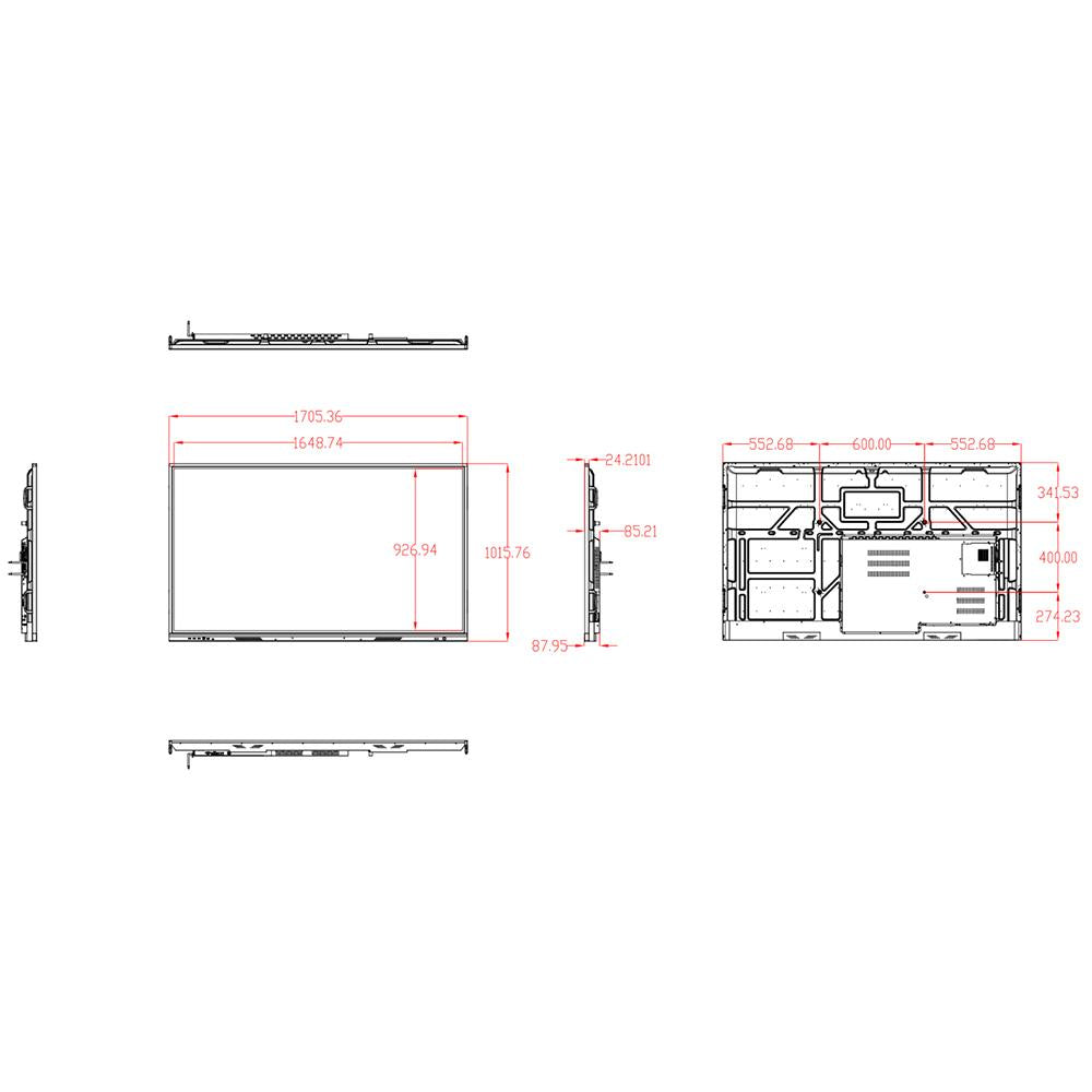 EliteDisplayCapacitive 5th gen 75"